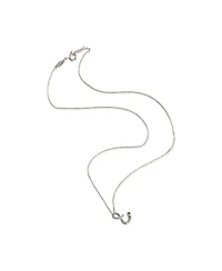 Pre-Owned Tiffany & Co Sterling Silver Elsa Peretti Alphabet Pendant