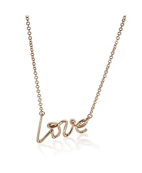 Pre-Owned Tiffany & Co Rose Gold Paloma Picasso Graffiti Love Pendant