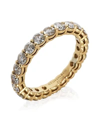 Pre-Owned Tiffany & Co Yellow Gold Diamond Tiffany Forever Eternity Band