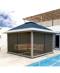 gaomon 12x12 feet Pop Up Gazebo Outdoor Canopy Shelter