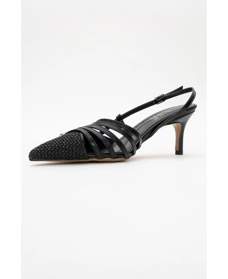 Prologue Shoes Zenith Slingback Pointed Toe Pump