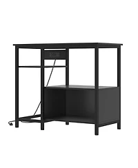 gaomon Fish Tank Stand, Storage Shelf with 2 Drawer and Power Outlets