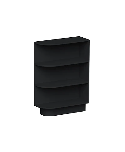 Boyel Living 24 Inch Wide Base End Shelf Cabinet, Ready to Assemble Kitchen Cabinet with Solid Wood Frame, Soft-Close Slides and Hinges