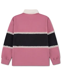 Jordan Girls' 7-16 Dri-Fit Allstar Rugby Sweatshirt