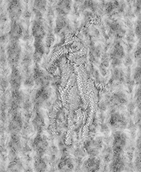Polo Ralph Lauren Men's Wool Blend Spa Thermal Knit Scarf