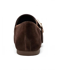 Forever & Always Shoes Women's Jonas Leather Ballet Flat