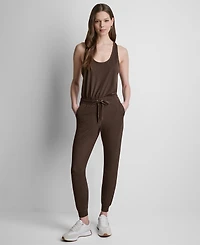 Dkny Sport Women's Spacedye Tank Jumpsuit