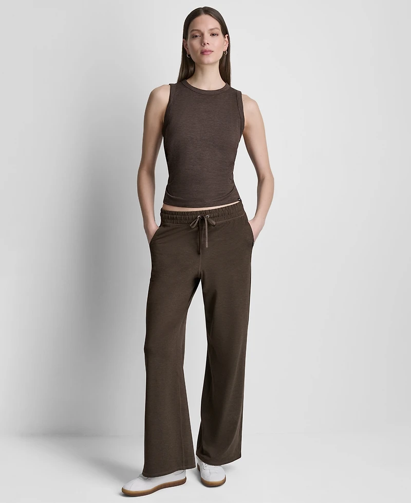 Dkny Sport Women's Spacedye Crewneck Tank Top