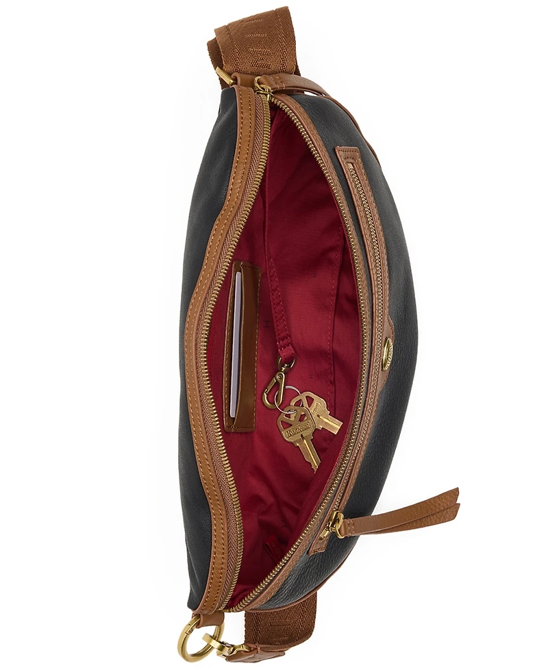 Hammitt Women's Charles Medium Leather Crossbody Bag