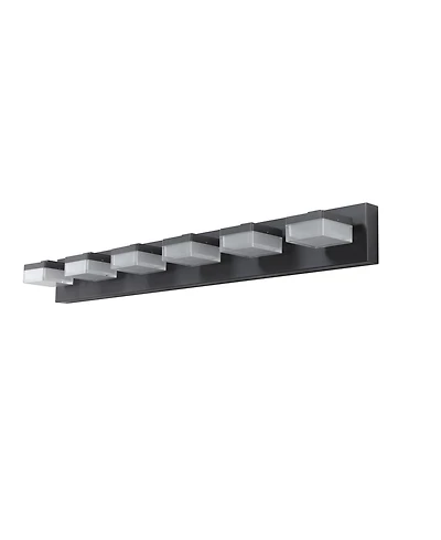 Midola Modern 6-Light Led Vanity Mirror Light Fixture For Bathrooms And Makeup Tables