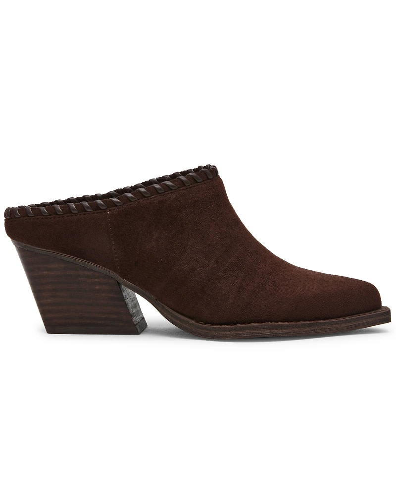 Dv Dolce Vita Women's Andreya Braided Block Heel Mule Clogs