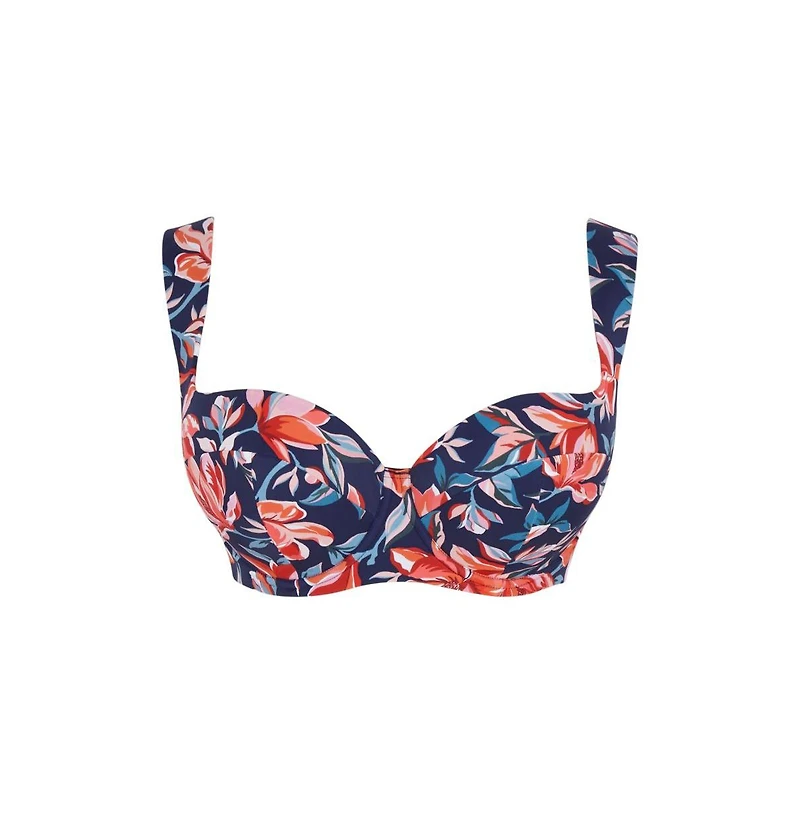Panache Lingerie Women's Liliflora Bette Underwire Padded Balcony Swim Bra