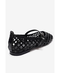 Prologue Shoes Women's Doux Woven Ballet Flat