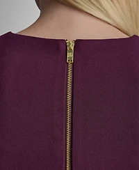 Dkny Women's Tulip Sleeve Fit and Flare Dress