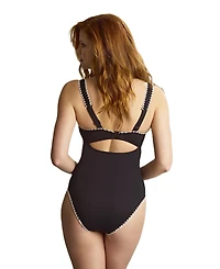 Panache Lingerie Women's Aurora Lara Underwire Plunge One Piece Swimsuit