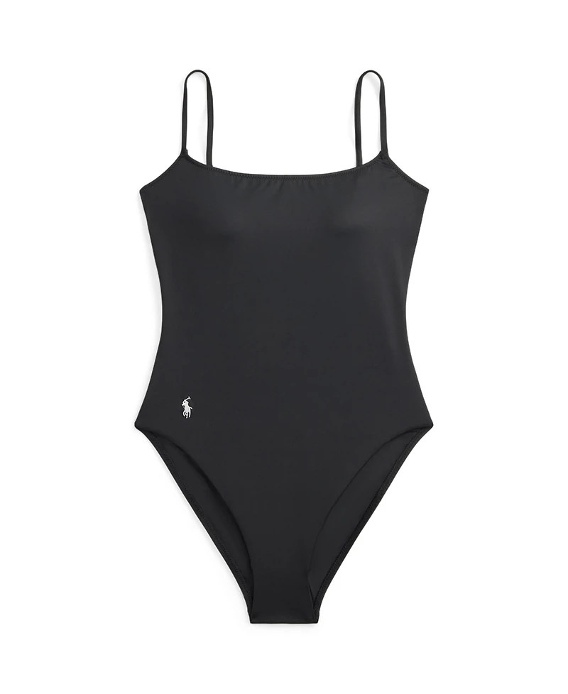 Polo Ralph Lauren Women's Spaghetti Strap One-Piece Swimsuit