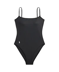 Polo Ralph Lauren Women's Spaghetti Strap One-Piece Swimsuit