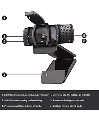 Logitech C930s Full Hd Pro Webcam