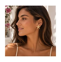 Dloria Coastal Starfish Stud Earrings