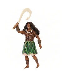 Disney Princess Moana & Maui Fashion Doll Set, Live-Action Movie Inspired, Removable Outfits with 4 Accessories, for Ages 3+