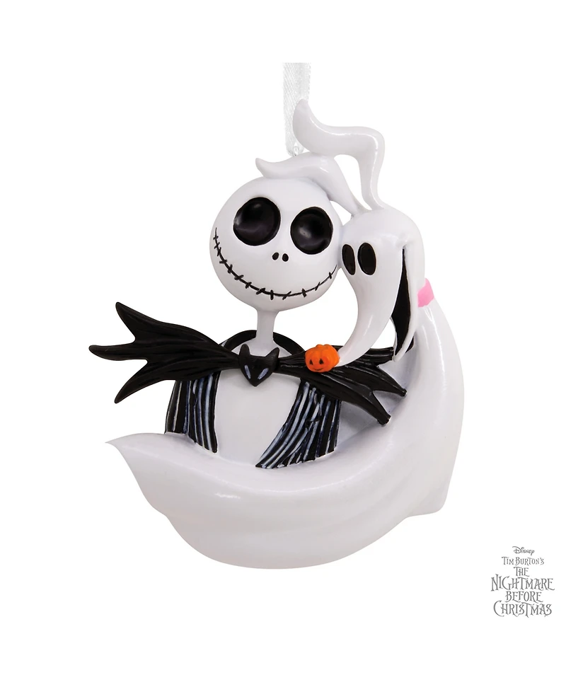 Hallmark Christmas Ornament Disney Tim Burton's The Nightmare Before Christmas Jack Skellington and Zero
