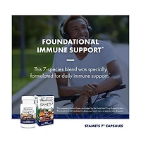 Host Defense Stamets 7 - 7 Species Blend - Mushroom Supplement for Immune Support