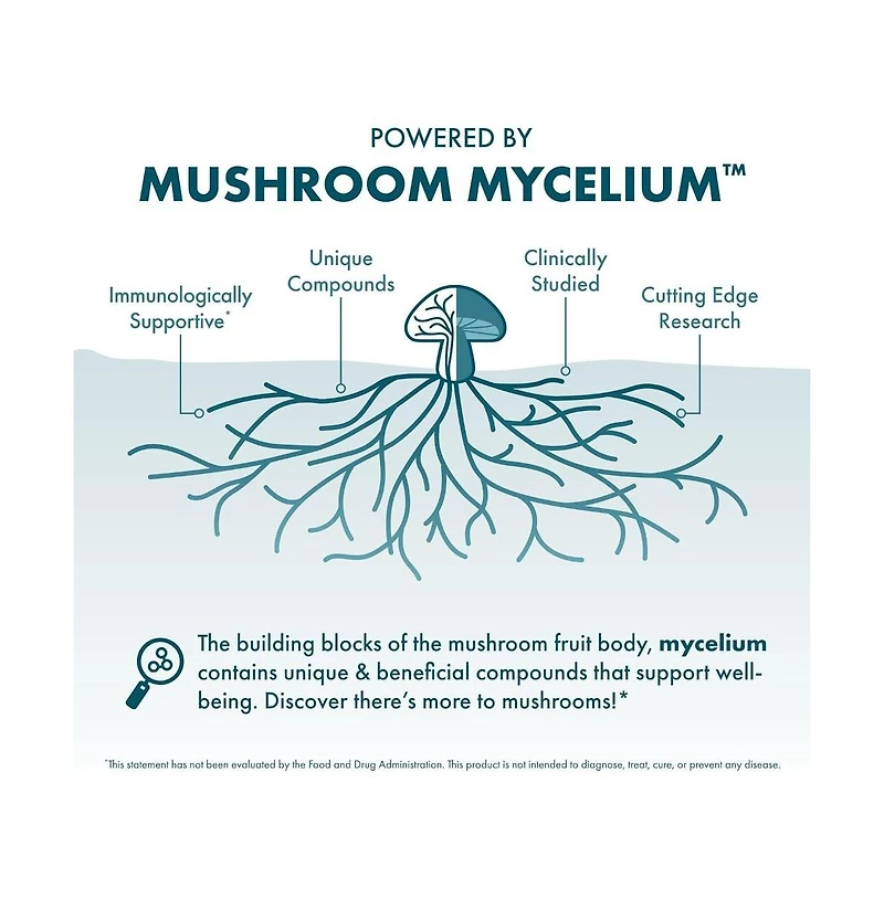 Host Defense CordyChi Capsules - Energy & Immune Support Supplement