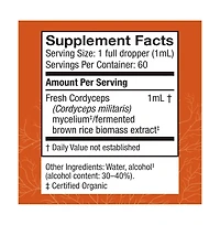 Host Defense Cordyceps Extract - Immune & Energy Support Supplement - Kidney Health Supplement with Cordyceps