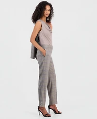 Anne Klein Women's Mid-Rise Straight-Leg Ankle Pants