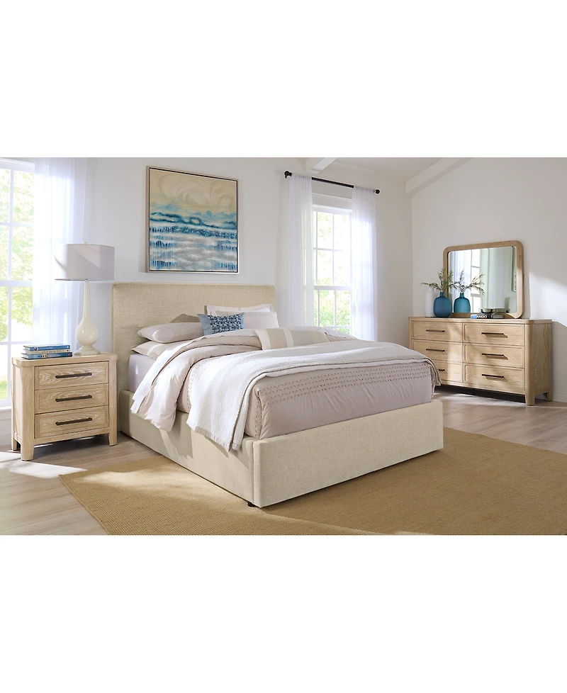 Marcel Upholstered Full Storage Bed