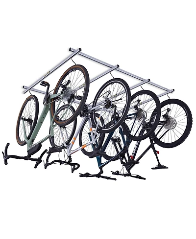 Saris Cycle Glide Ceiling Bike Rack, 4 Bike Capacity Bike Hanging System
