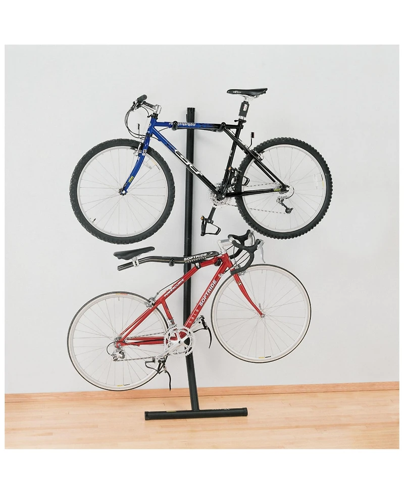 Saris Bike Bunk Bicycle Stand, Bike Stand with Adjustable Arms, 2 Bikes