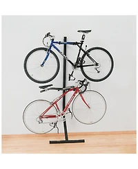 Saris Bike Bunk Bicycle Stand, Bike Stand with Adjustable Arms, 2 Bikes