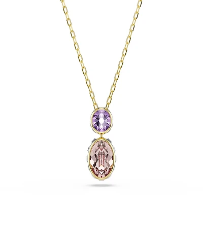 Swarovski Gold-Tone Plated Chroma Pendant Necklace