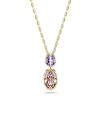 Swarovski Gold-Tone Plated Chroma Pendant Necklace