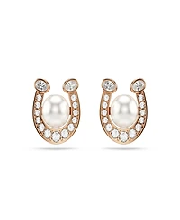 Swarovski Rose Gold-Tone Plated Symbolica Stud Earrings