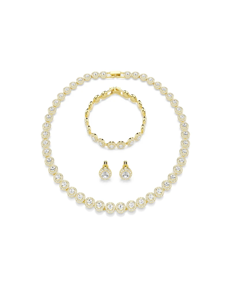 Swarovski Gold-Tone Plated Una Angelic Set