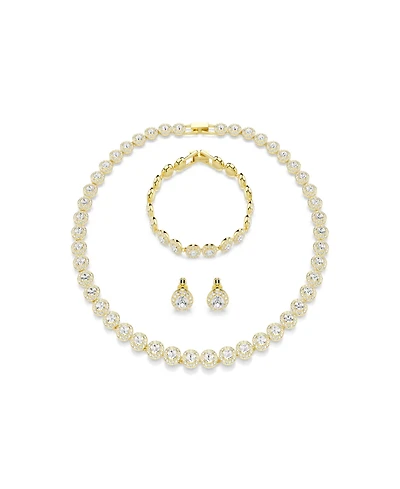 Swarovski Gold-Tone Plated Una Angelic Set