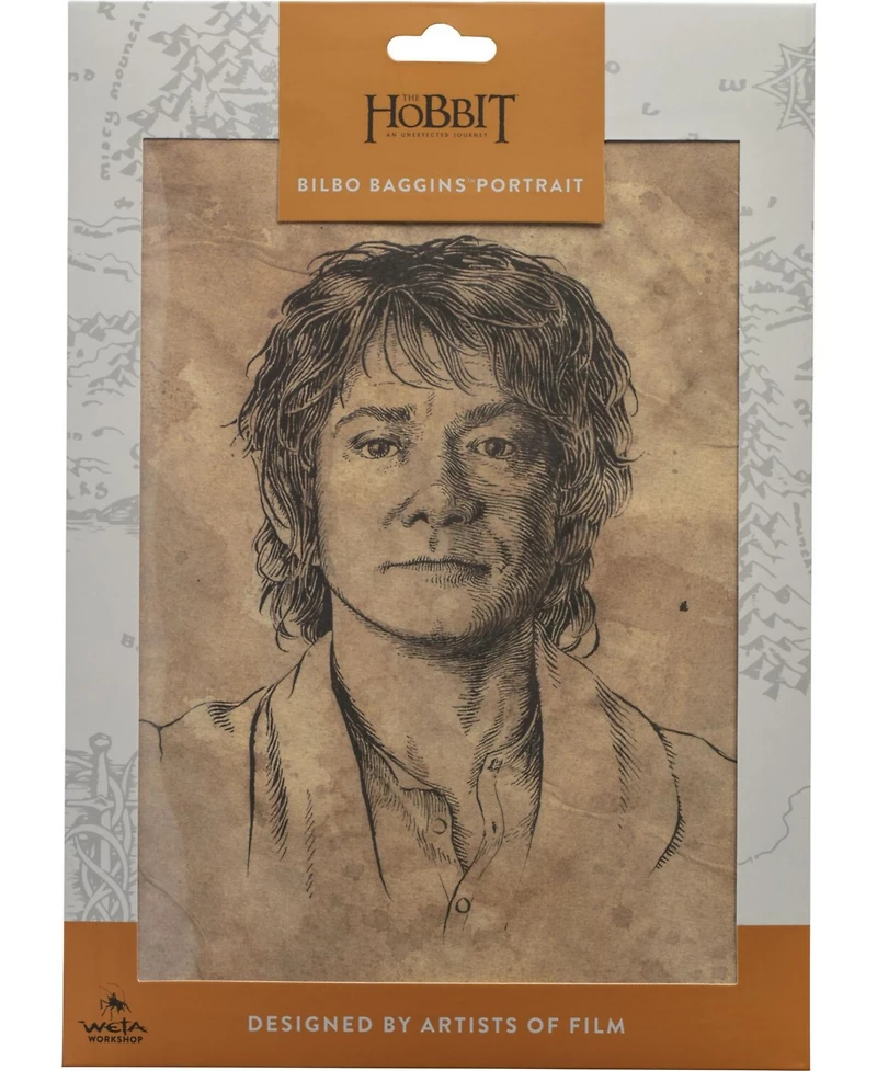 Weta Workshop - The Hobbit Trilogy - Bilbo Portrait Art Print