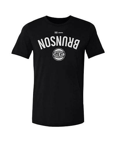 500 Level Men's Jalen Brunson Black New York Knicks Invert T-Shirt