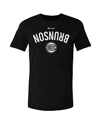 500 Level Men's Jalen Brunson Black New York Knicks Invert T-Shirt