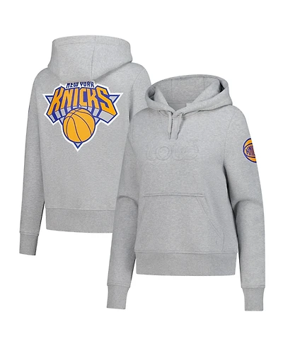 Lole Women's Gray New York Knicks Icon Pullover Hoodie