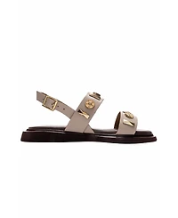 Forever & Always Shoes Women's Libera Leather Sandal