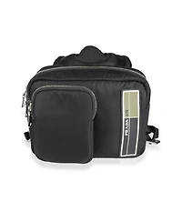 Pre-Owned Prada Black Tessuto Pocket Nylon Technical Backpack