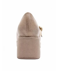 Prologue Shoes Women's Luanda Block Heel Mary Jane