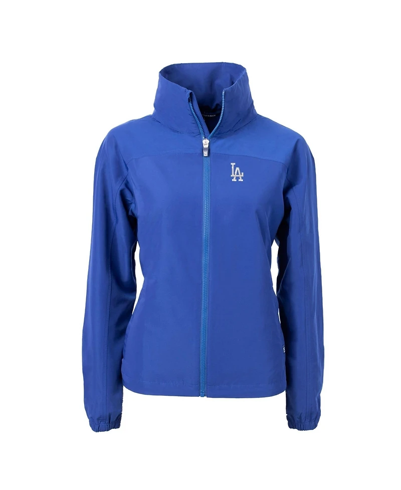 Cutter & Buck Women's Los Angeles Dodgers Charter Eco Full-Zip Jacket