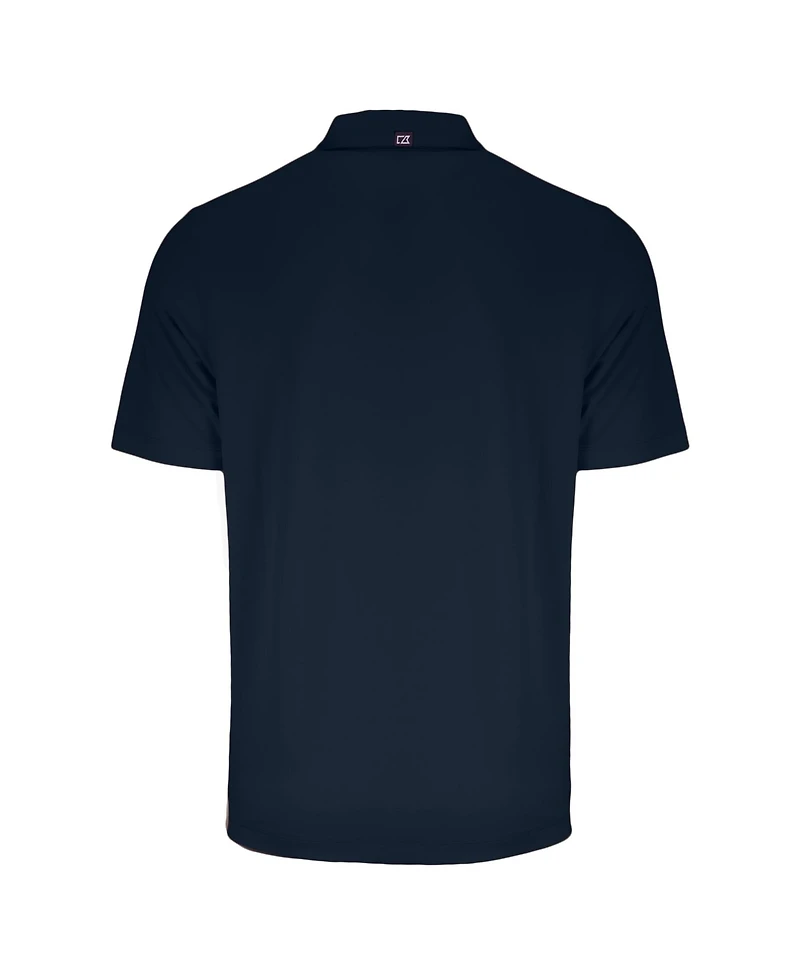 Cutter & Buck Men's Navy New York Yankees Forge Eco Stretch Polo Shirt