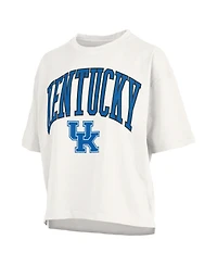 Pressbox Women's White Kentucky Wildcats Nelson T-Shirt