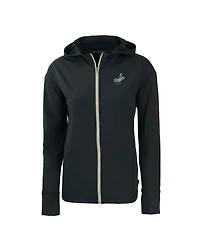 Cutter & Buck Women's Black Los Angeles Dodgers Daybreak Eco Full-Zip Hoodie