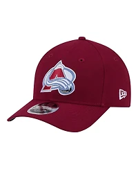 New Era Men's Burgundy Colorado Avalanche 9FORTY M-Crown Adjustable Hat